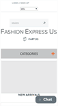 Mobile Screenshot of fashionexpressus.com